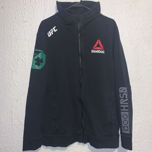 2017 UFC Conor McGregor Reebok Walkout Hoodie L Irish Notorious Fighting MMA